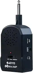 JOYO - JA-01 Mini Amplificador para Guitarra e Baixo elétrico Limpo/Distorção Acessórios