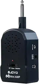 JOYO - JA-01 Mini Amplificador para Guitarra e Baixo elétrico Limpo/Distorção Acessórios