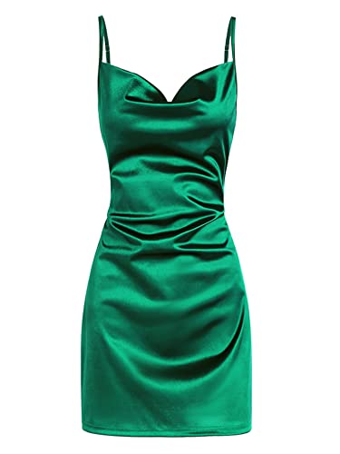 Satin Kleid für Damen von ZAFUL mit Spaghettiträgern