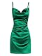 Satin Kleid für Damen von ZAFUL mit Spaghettiträgern