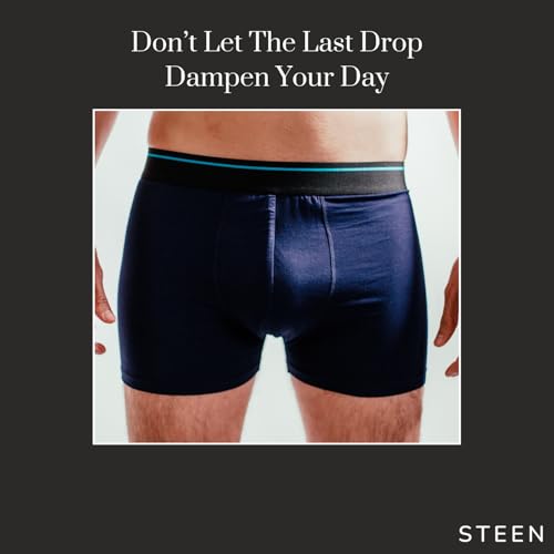 STEEN LastDrop Underwear for Men - Ultra-Soft Bamboo Viscose Boxer Briefs, Leak-Proof Underwear for Men3