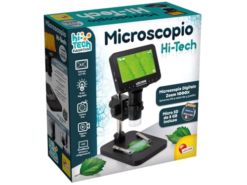 Microscope Lisciani Jeux Hi Tech Éducation, le cadeau éducatif idéal