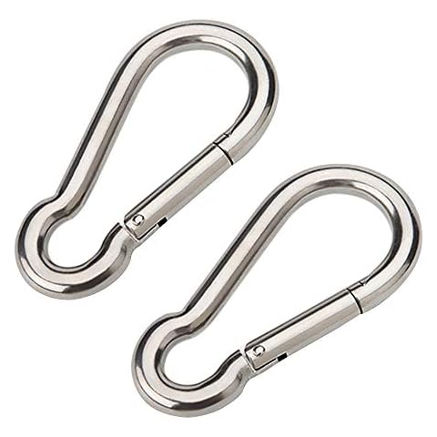 Mougerk 4 Inch Stainless Steel Snap Hook Cover