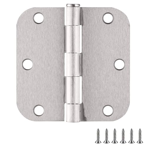 Levier de porte finition nickel satiné haut de gamme Design House 191387 avec charnières