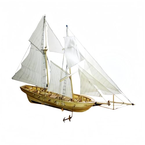 1/96スケール 木製クラシックアンティーク帆船模型キット | DIYホビーボート制作セット・精密パーツ揃い | 組立後はディスプレイやコレクションに最適