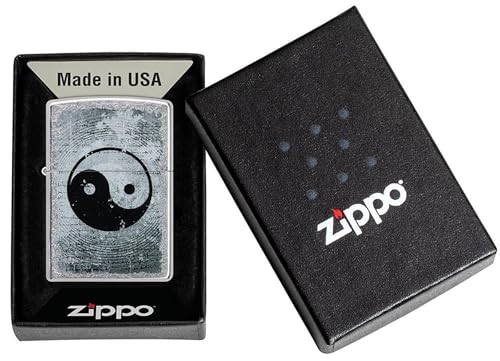 Encendedor Zippo personalizado con diseño dragón y tigre miniatura 4