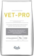 PETCRACY Vet Pro Hypoallergenic Adult Dog Dry Food 3kg for Dogs with Adverse Reactions to Food, Fish Flavor