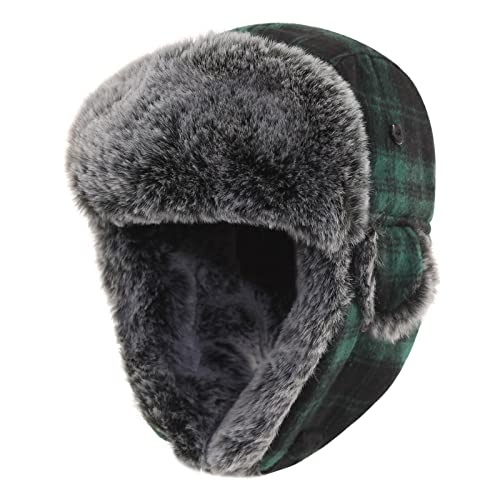 Fuoita Baby Toddler Trapper Hat Kids Dinosaur Adjustable Ushanka Waterproof Winter Aviator Hat For Boys 1T-8T #TOP1