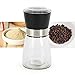 Kaibrite - Set di 6 macinini per spezie, macina pepe e sale in acciaio INOX, per sale, pepe, spezie, peperoncini