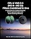SMALLRIG CPL & VND 3-5 Filter für DJI Osmo Action 4, kombiniert ND8, ND16, ND32, CPL Filter in einem, Zubehör für Neutraldichte-Polarisationsfilter, mehrfach beschichtetes optisches HD-Glas - 4941