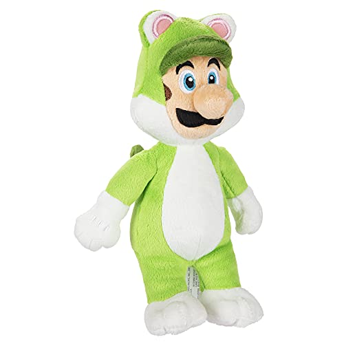 World Of Nintendo Mario Bros U Cat Luigi Plush #TOP2