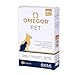 Omega 3 Perros y Gatos OMEGOR Pet - Omega3 EPA y DHA de Aceite de Pescado Puro - 60 Cápsulas de Omega-3 Certificado IFOS para la Salud del Pelaje y Las Articulaciones de tu Mascota