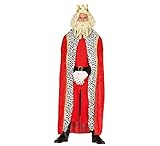 Schicht terciopleo könig. Perfekte ergänzung zu den kostümen der mittelalterlichen königs-zauberer von weihnachten und freddie.