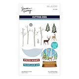Spellbinders S4-1322 Woodland Scene Etched Dies by Simon Hurley