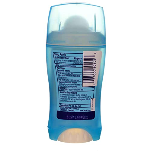 Secret Outlast Xtend Antiperspirant & Deodorant Invisible Solid, Completely Clean 2.6 oz (Pack of 10)