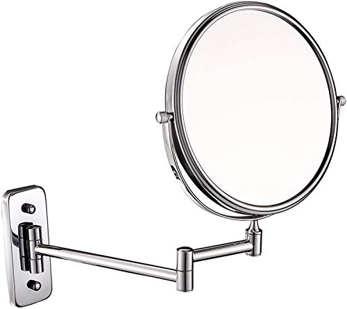 Miroir grossissant de salle de bain pivotant 360 et extensible - 2