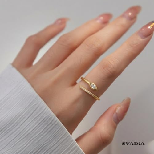 Bague ajustable hypoallergénique argent solution doigts sensibles - 5
