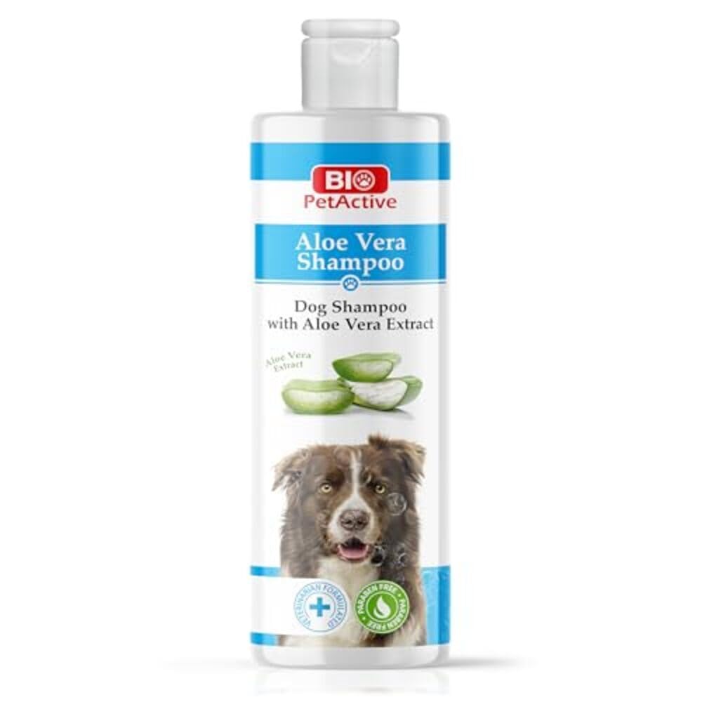 Amazon.com: Bio PetActive Dog Shampoo with Aloe Vera Extract - Cleansing &  Moisturizing Care for Sensitive and Normal Skin, Paraben Free, pH Balanced  + Natural Ingredients - 13.53 Fl oz