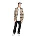 Volcom Men's Caden Plaid LS Khaki XL