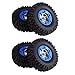 NLLeZ Jeu de Jeux de Roue de Roue de pneus en Caoutchouc de 95mm Ajustez pour WLToys 12428-B Échelle RC Caractéristiques (Couleur : 2 Left 2 Right)