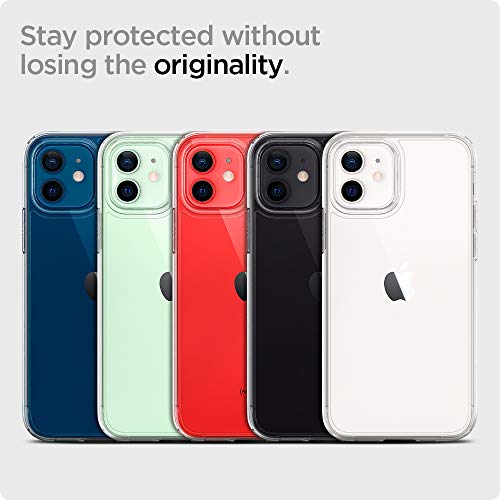 Image of Spigen for iPhone 12 Mini Case, Ultra Hybrid [No Magnet Ring][Anti-Yellowing] - Crystal Clear