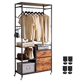Aibiju Clothes Rack, Heavy Duty Garment Rack for...