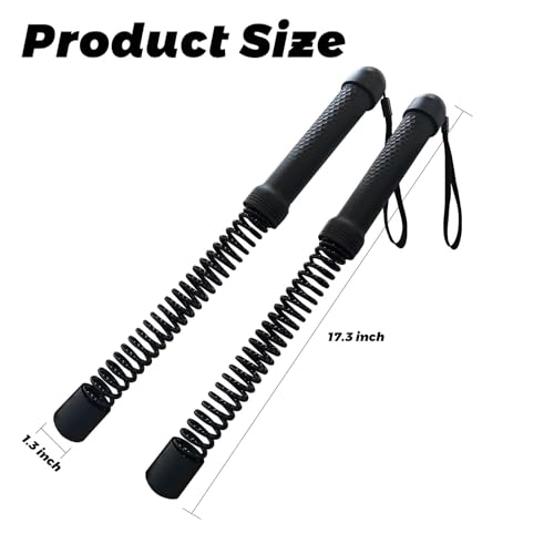 Gonideerix 2-in-1 Ropeless Battle Ropes (2-Pack), Adjustable to Resistance Training Stick – Portable Full Body Workout for HIIT, Cardio, Strength & Muscle Training, Low-Impact Home Gym Equipment for Men & Women by Gonideerix - Image 6