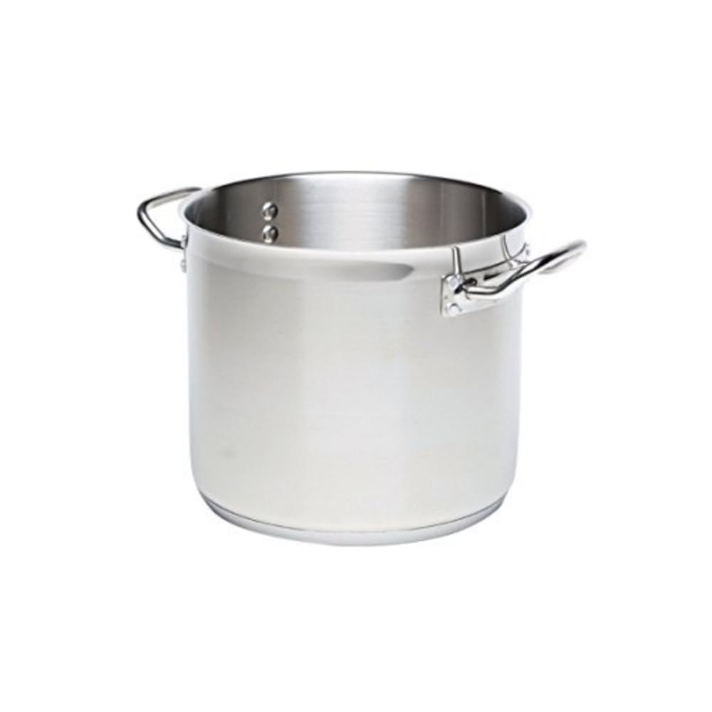 Genware NEV-1030-18 Stockpot, GW Deep No Lid, 18 L, 30 cm Diameter, 29 cm High