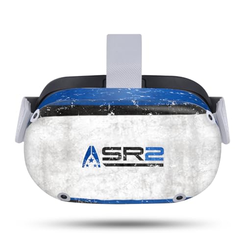 Head Case Designs Officially Licensed EA Bioware Mass Effect SR2 Normandy 3 Badges and Logos Vinyl Sticker Skin Decal Cover Compatible with Meta Quest 2