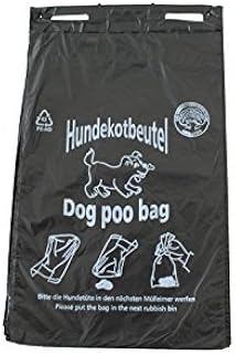 1000 Dog Waste Bags Dog Bags Dog Bags Dog Bags Biodegradable Self-Decomposing Colour Black Printed White Dog Waste Bags Tear Off 20 x 32 cm Perforated product image