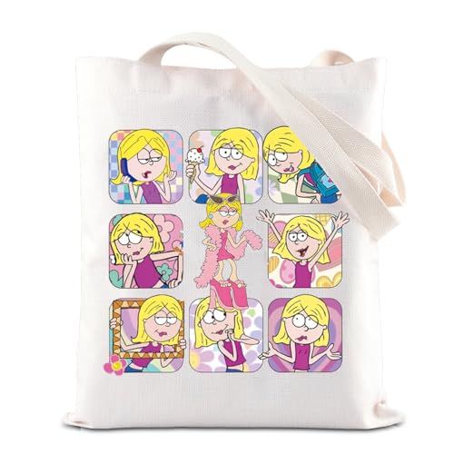 Sac fourre tout Lizzie McGuire cadeau ideal jaune pour les fans de pop culture