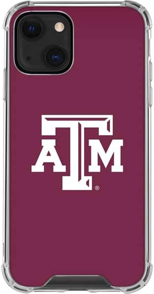 Skinit Clear Phone Case Compatible with iPhone 13 - Officially Licensed Texas A&M University TAM Design