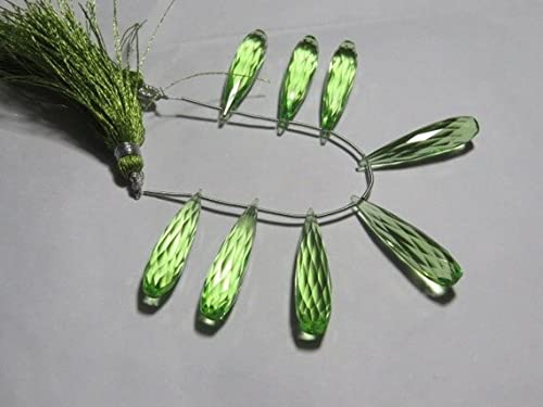 Quartz vert citron LKBEADS perles facettées de haute qualité pour la création de bijoux chics