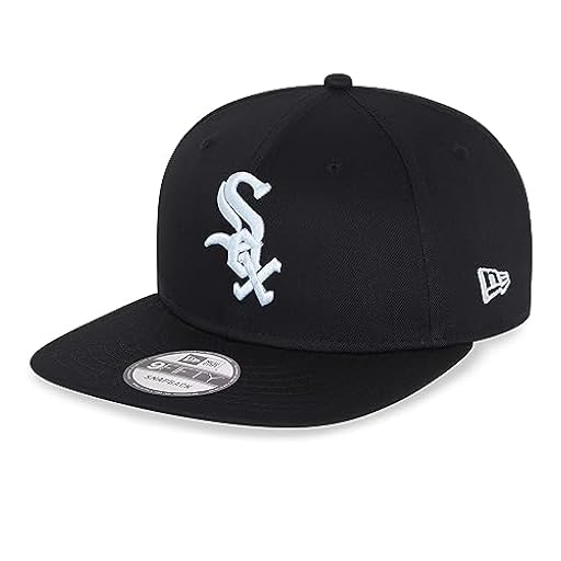 New Era Chicago White Sox MLB Essentials Black 9Fifty Snapback Cap - M - L | Ya disponible en tu tienda friki favorita! En mundofriki.es!