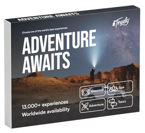 Tinggly - Adventure Awaits - Worldwide Experience Gift Box - Choo...
