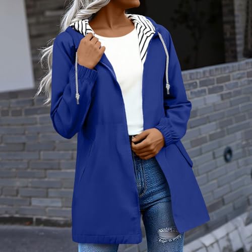 Hooded Waterproof Basic Outfits for Women Winter Fall Long Sleeve Jacket Hoods Coats Women 2025 Y2K2
