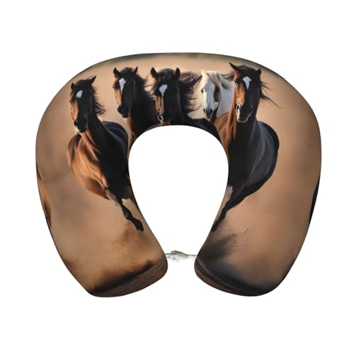 Almohada de viaje de poliéster tamaño único negro miniatura 1
