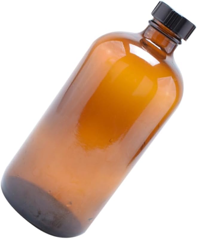 4pcs Brown Glass Bottles Airtight Lids for Honey and Kitchen Storage Sealing Pots for Jam Portable and Lightweight