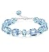 KesaPlan Crystals Bracelets, Crystals from Swarovski, Blue Crystals Bracelets for Women Girls Cute Bracelets Friendship Bracelets Charm Bracelets for Women Mothers Day