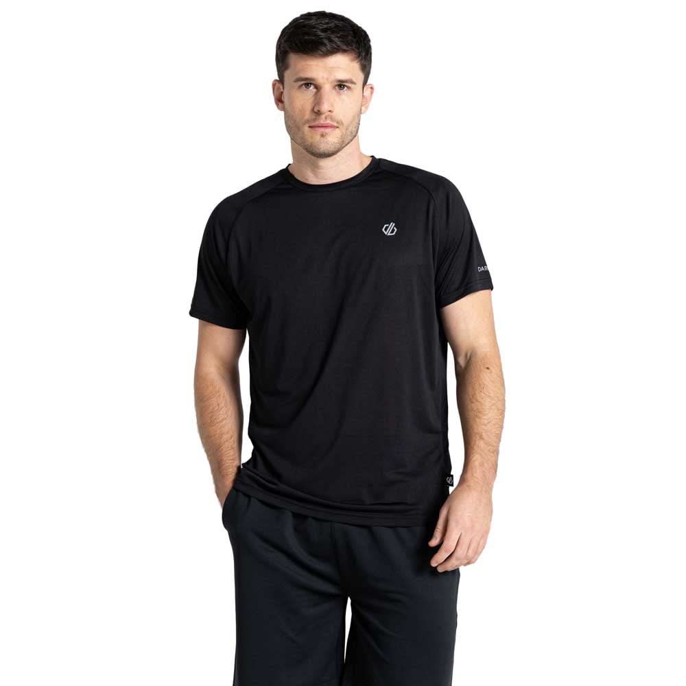 Dare 2b Mens Accelerate Lightweight Running T Shirt Black