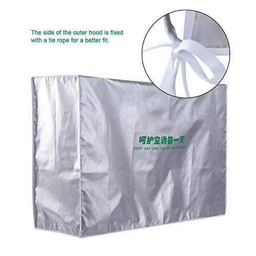 Airco-afdekking Zonbestendige buiten-airconditioner-afdekking voor de buitenunit. VOOR HET HUIS(3p (92 * 35 * 69)) - Image 3