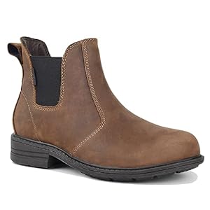 Comfy Moda Women’s Waterproof Leather Chelsea Boots Legend II