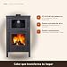 Imagen de EIDER BIOMASA Estufa de Leña QUARTZ HORNO