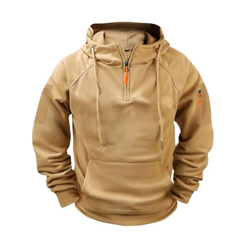 Gilet À Capuche Homme Zippe Fourré Travail D'interieur Pas Pull Chaud Hiver Molleton Chaud...
