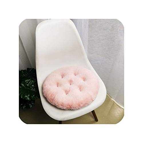Plush Round Cushion Soft Long Hair Chair Bay Window Tatami Floor Cushion