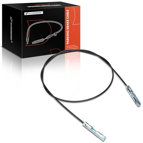 A-Premium Intermediate Side Parking Brake Cable Assembly Compatible with Chevrolet and GMC Models: Silverado 2500, Silverado 2500 HD, Silverado 3500 Classic, Sierra 2500 HD Classic, Sierra 3500