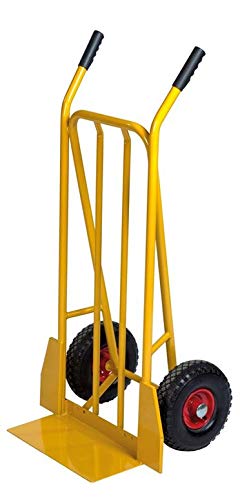 Sackkarre - Transportwagen - Transportkarre - Tragfähigkeit: 250 kg - mit Luft oder unplattbaren Reifen - Industriequalität (Luftreifen)