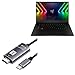 BoxWave Cable Compatible with Razer Blade 15 (2022) - SmartDisplay Cable - USB Type-C to HDMI (6 ft), USB C/HDMI Cable for Razer Blade 15 (2022) - Jet Black