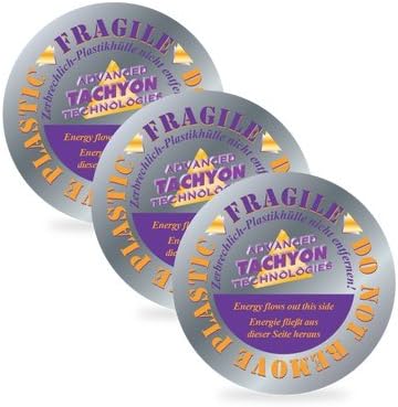6-Inch Tachyonized Silica Disk 3-Pack | 5G & EMF Protection for Circuit Breakers, Computers, refrigerators, televisions, laptops, Tablets,Devices | Radiation Shield