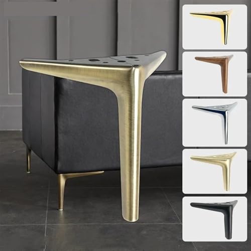 Pieds de table métal 15cm haute résistance anti-affaissement canapé - 2